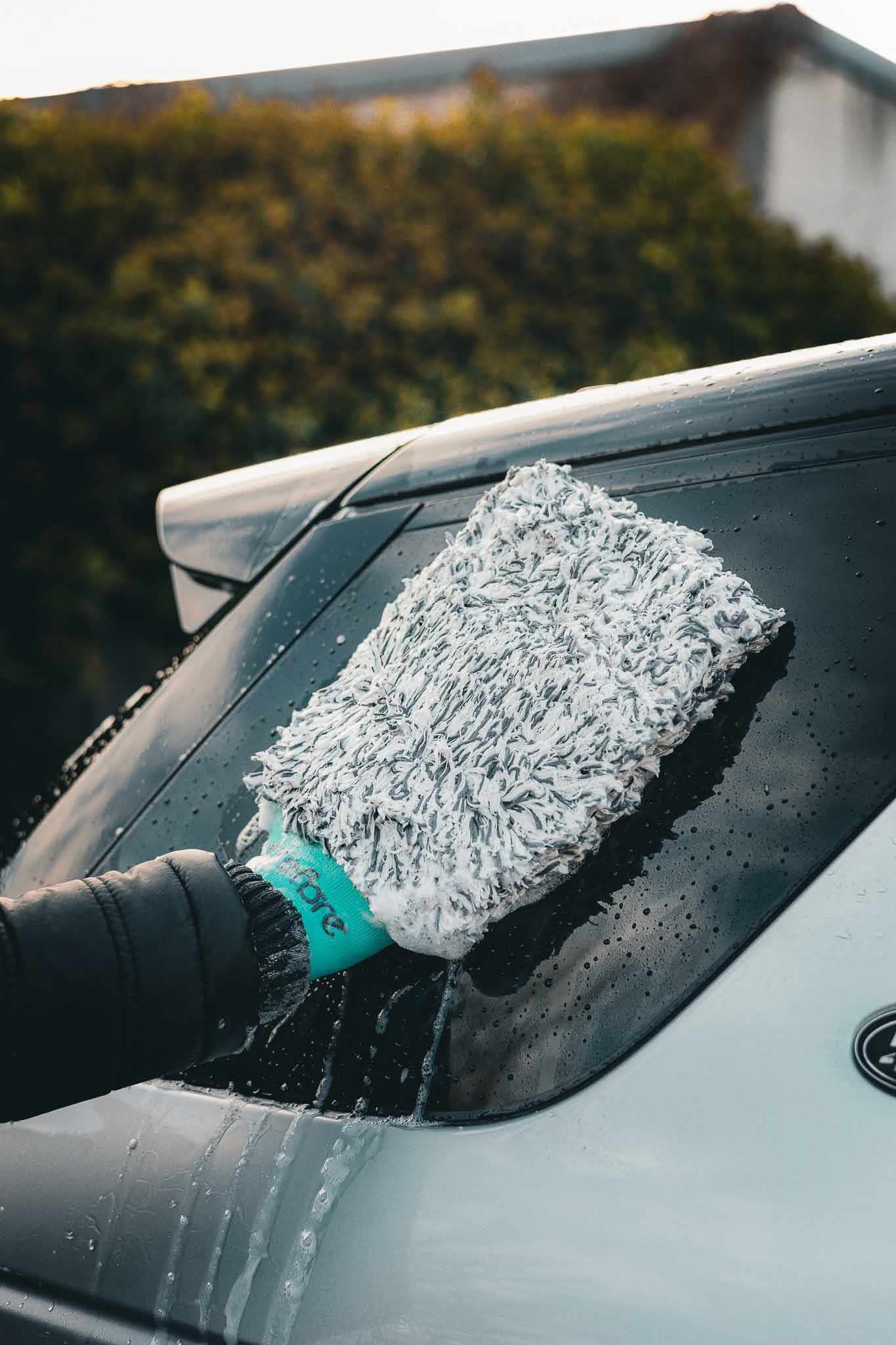 when looking for the best car cleaning supplies, look no further than Imobi detail products for your car wash mitt