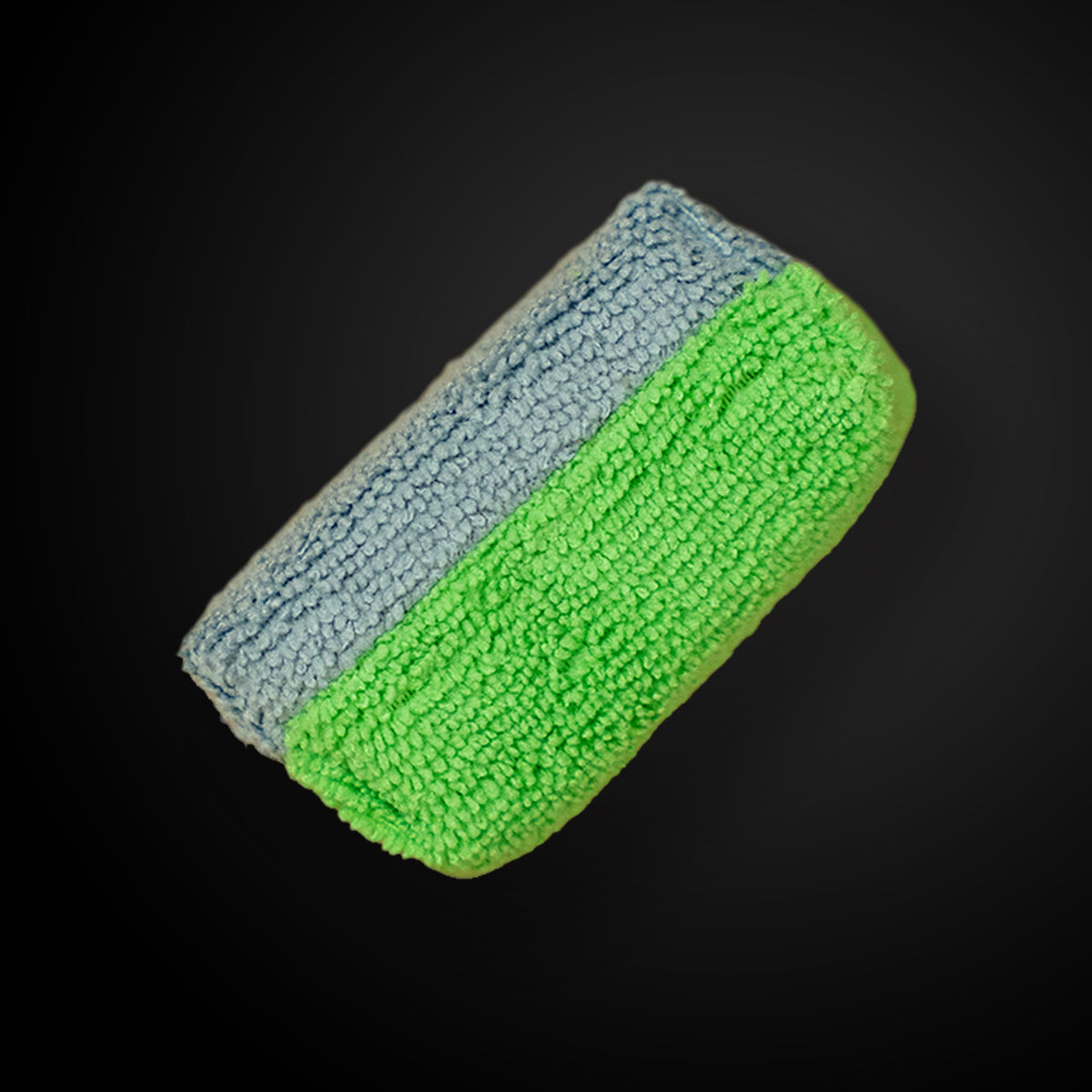 Premium microfibre ceramic coating applicator for professional car detailing. Soft applicator pad for applying ceramic coatings, paint sealants and graphene coatings evenly across vehicle paintwork without scratching.