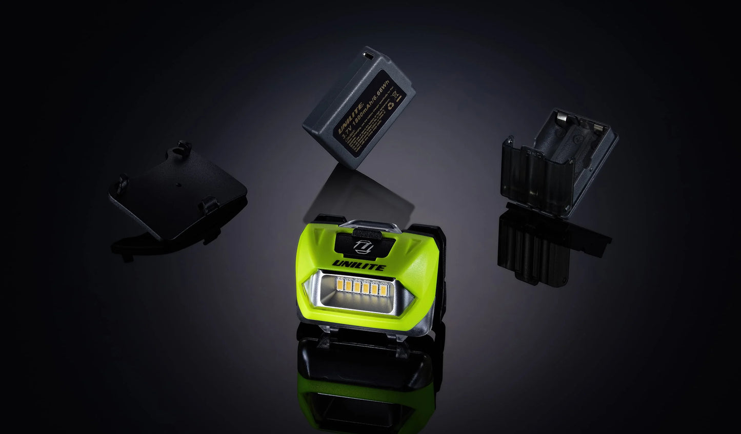 Unilite Dual Power LED Headtorch - Rechargeable