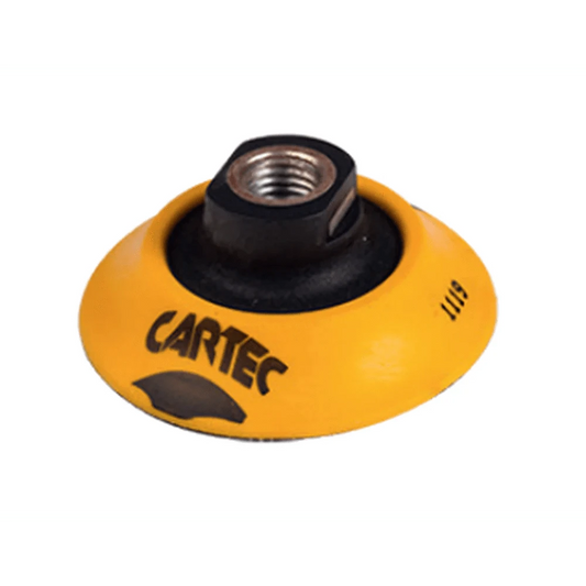 The Cartec Refinish 75mm Backing Pad is the perfect tool for achieving precise, high-performance polishing on smaller or intricate surfaces.