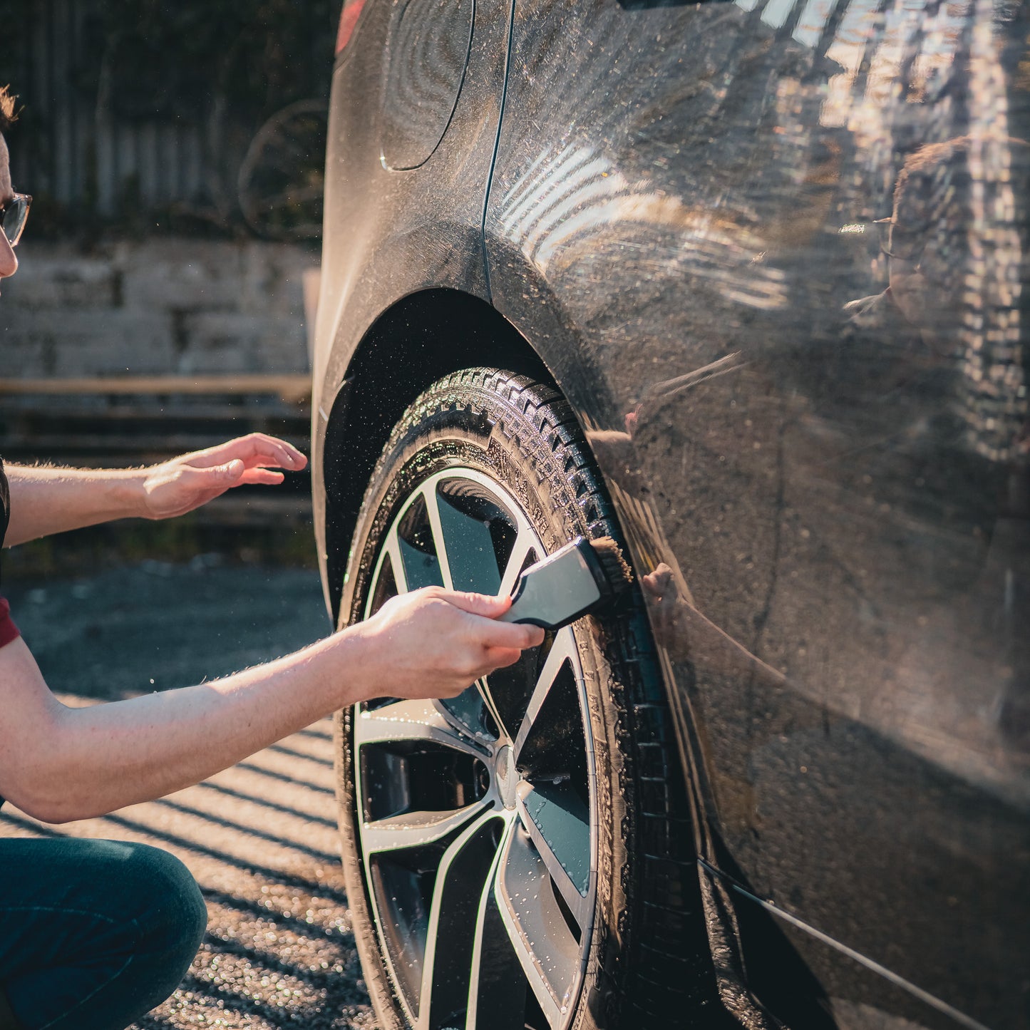 Imobi GripScrub Tyre Brush