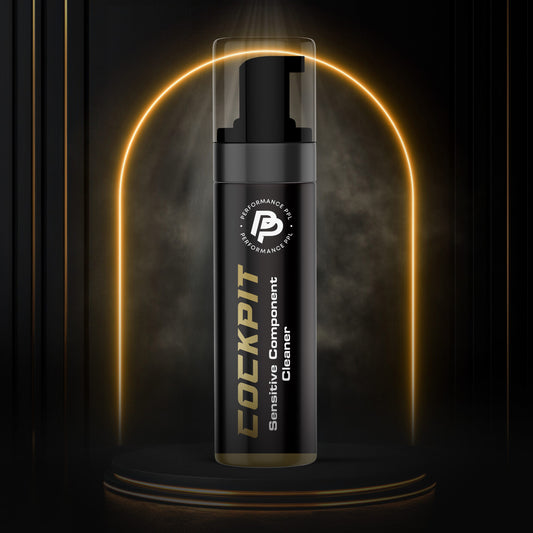 a bottle of car upholstery cleaner for interior car cleaning