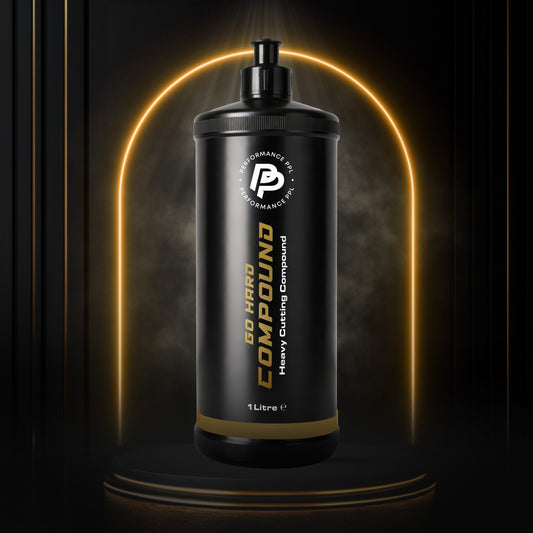 Performance PPL Go Hard Compound heavy cutting compound for professional car paint correction and removing scratches, swirls and paint defects.