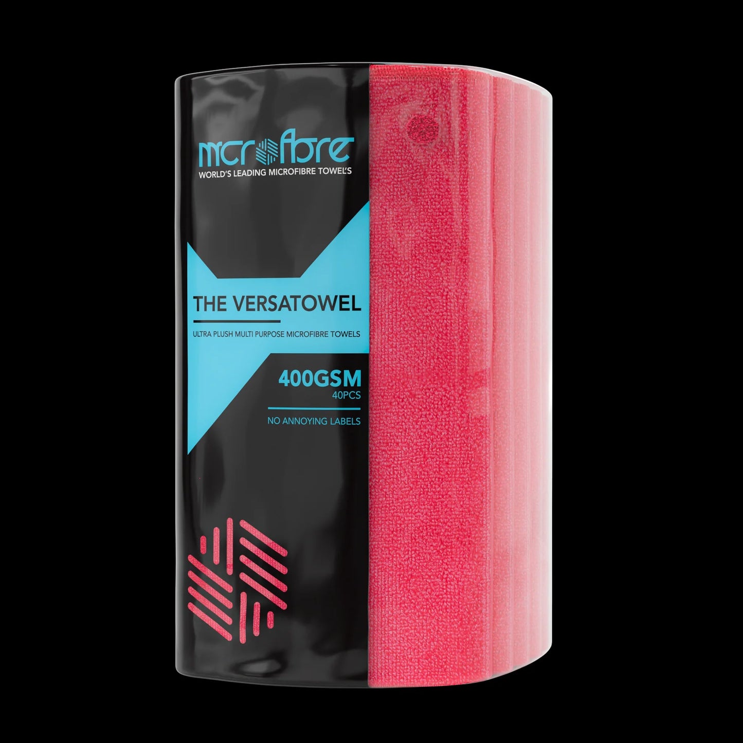 Mcrofbre VERSATOWEL Plush Microfibre Towel - 40pk