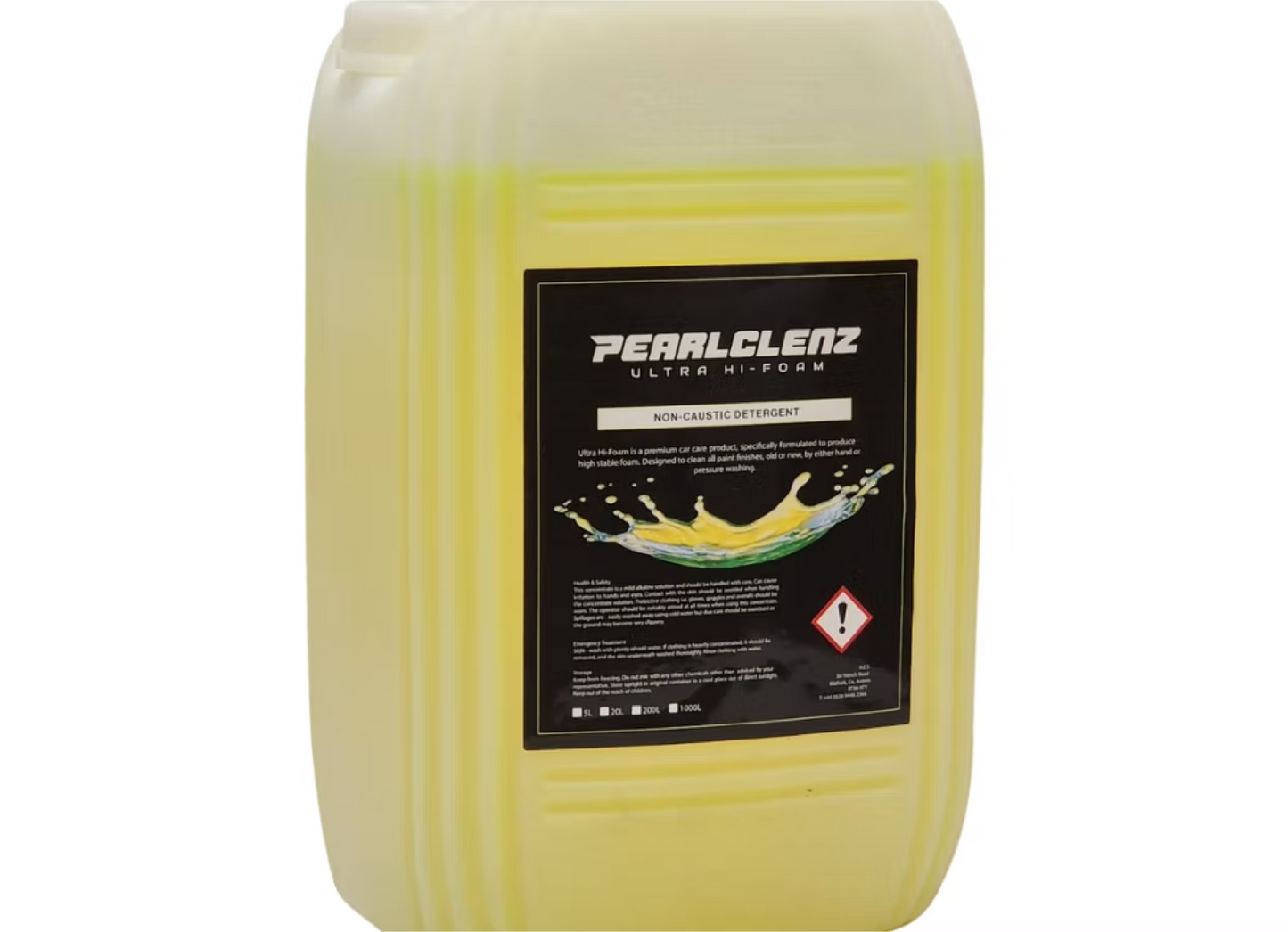 Pearlcleanz Car Snow Foam 20L