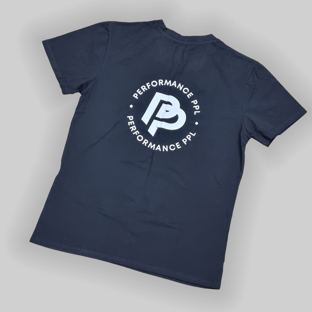 Elevate your dress and detailing studio with the Performance PPL Black T-Shirt, designed for comfort, style, and versatility.