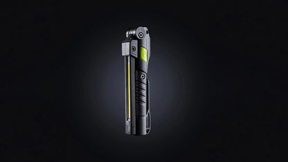 Unilite IL-175R rechargeable folding LED inspection light for checking vehicle paintwork during polishing and car detailing.